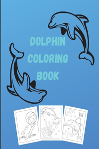Dolphin Coloring Book