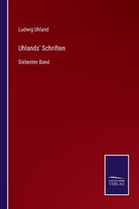 Uhlands' Schriften