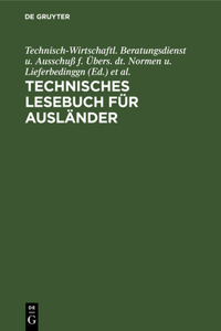 Technisches Lesebuch Für Ausländer