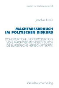 Machtmißbrauch im politischen Diskurs