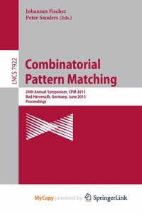 Combinatorial Pattern Matching