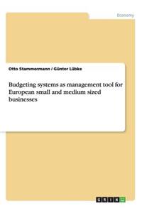 Budgeting systems as management tool for European small and medium sized businesses