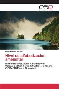 Nivel de alfabetización ambiental