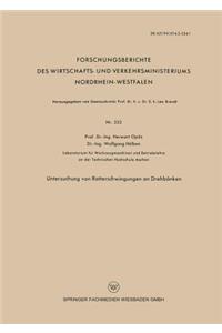 Untersuchung Von Ratterschwingungen an Drehbänken
