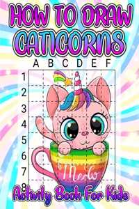 How To Draw Caticorns Activity Book For Kids