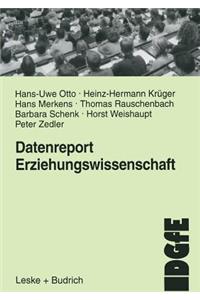 Datenreport Erziehungswissenschaft