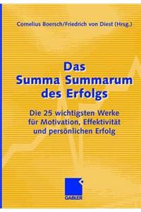 Das Summa Summarum des Erfolgs