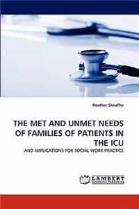Met and Unmet Needs of Families of Patients in the ICU