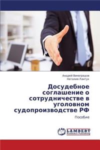 Dosudebnoe Soglashenie O Sotrudnichestve V Ugolovnom Sudoproizvodstve RF