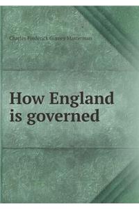 How England is governed