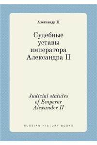 Judicial statutes of Emperor Alexander II
