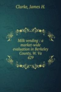Milk vending