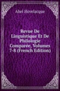 Revue de linguistique et de philologie comparee