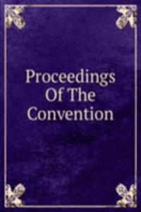 Proceedings Of The Convention