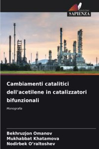 Cambiamenti catalitici dell'acetilene in catalizzatori bifunzionali