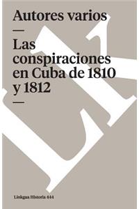 Las conspiraciones en Cuba de 1810 y 1812