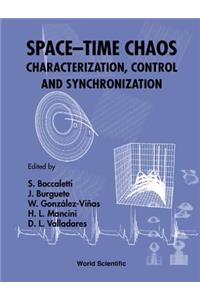 Space-Time Chaos: Characterization, Control and Synchronization