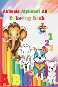 Animals Alphabet ABC Coloring Book