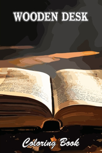 Wooden Desk Coloring Book