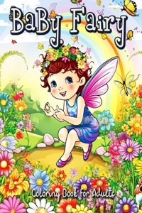 Baby Fairy Coloring Book for Adults
