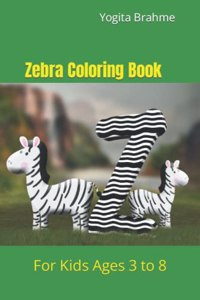 Zebra Coloring Book
