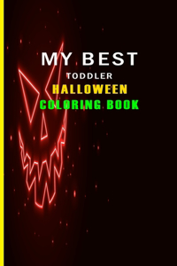 My Best Toddler Halloween Coloring Book