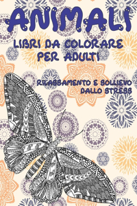 Libri da colorare per adulti - Rilassamento e sollievo dallo stress - Animali