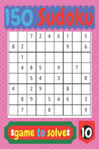 150 Sudoko game to solve