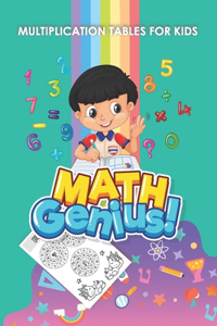 Math Genius -Multiplication tables for kids