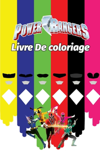 Power Rangers Livre de Coloriage