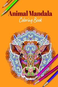 Animal Mandala Coloring Book
