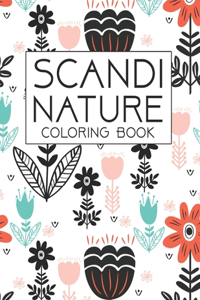 Scandi Nature Coloring Book