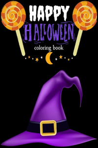 Happy Halloween Coloring Book