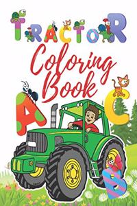 Tractor Coloring Book