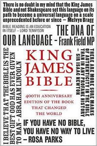 Holy Bible: King James Version (KJV) 400th Anniversary Editi