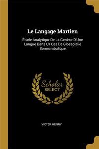 Langage Martien