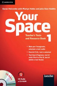 Your Space Level 1 Teacher's Tests and Resource Book with Audio CD/CD-ROM Italian Edition