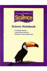 Houghton Mifflin Science: Notebook Consumable Level 3