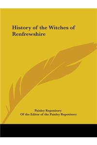 History of the Witches of Renfrewshire