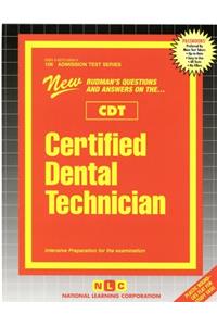 Certified Dental Technician (Cdt)