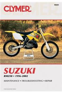 Clymer Suzuki Rm250 1996-2002