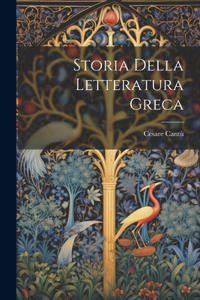 Storia Della Letteratura Greca