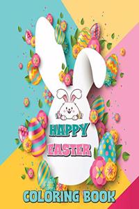 Happy Easter Coloring Book