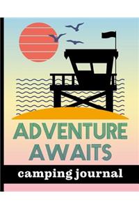Adventure Awaits - Camping Journal