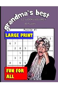 Grandma's Best EZ Sudoku: Volume 4