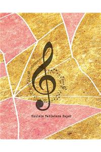 Ukulele Tablature Paper