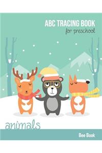 Animals ABC Tracing Book For Preschool