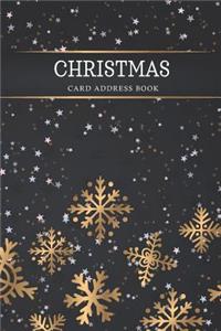 Christmas Card Address Book