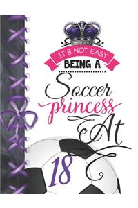 It's Not Easy Being A Soccer Princess At 18