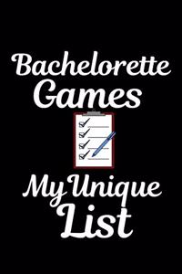 Bachelorette Games